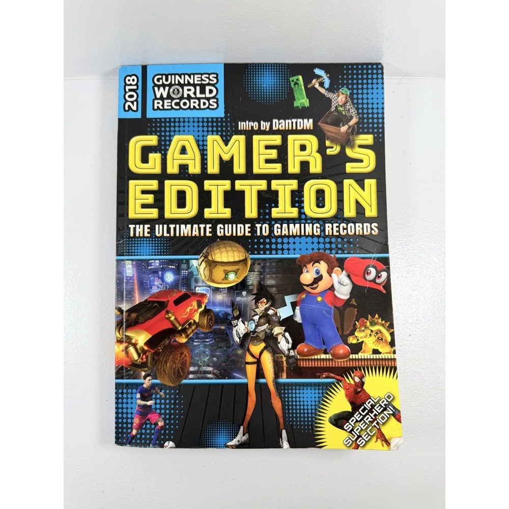 Guinness World Records 2018: Gamers Edition - Paperback Very Good Condition
